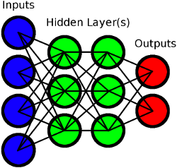 Neural Network Topology Diagram