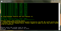 error 2 - after the bot finishes