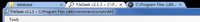 WindowTabs eg1.jpg (14.36 KiB) Viewed 2610 times When editing code, I like to group these 3 apps together. An option to auto group different apps is being planned. Can't wait.